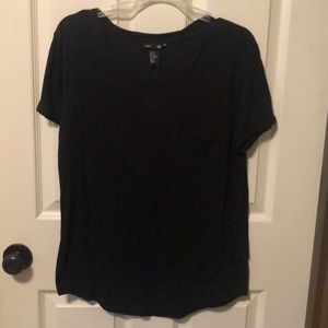 Basic black tee